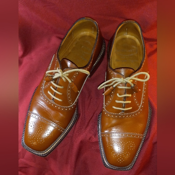 "Barrett" Italian made shoe. Size 9 brown - Picture 1 of 13